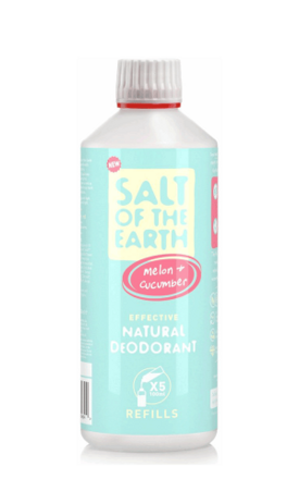 Náhradná náplň sprejový deodorant MELON & UHORKA, Salt of the Earth, 500ml