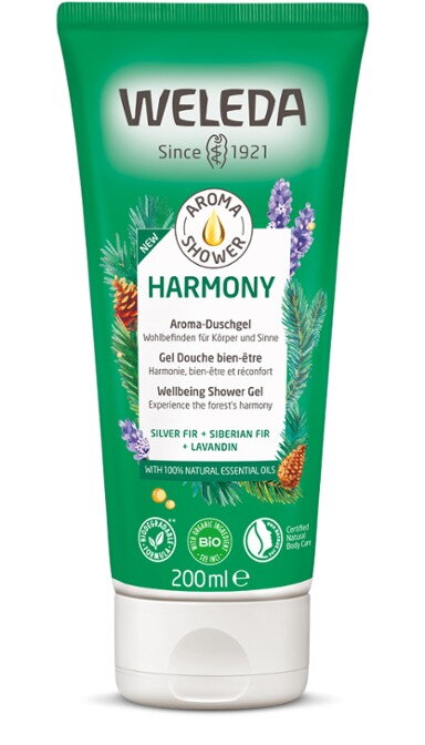 Weleda Aroma Shower Harmony sprchový gél, 200 ml
