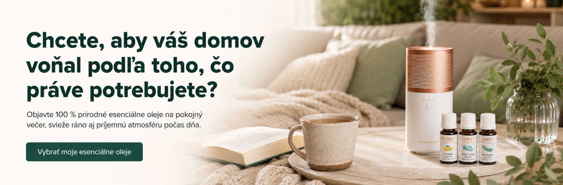 Esenciálne oleje a vône do bytu