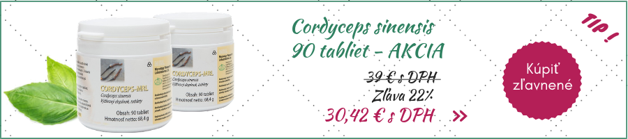 Cordyceps sinensis tablety