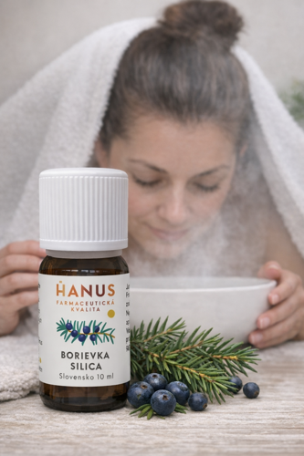 Hanus borievka esenciálny olej