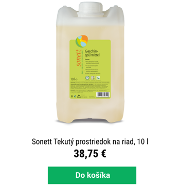 Sonett na riad ekonomic 10 l