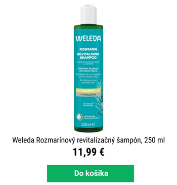 Weleda šampón na vlasy s rozmarínom