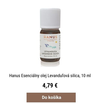 levanduľový esenciálny olej