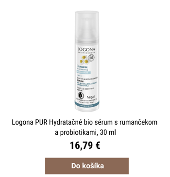 logona pur bio serum na citlivu plet bez vone