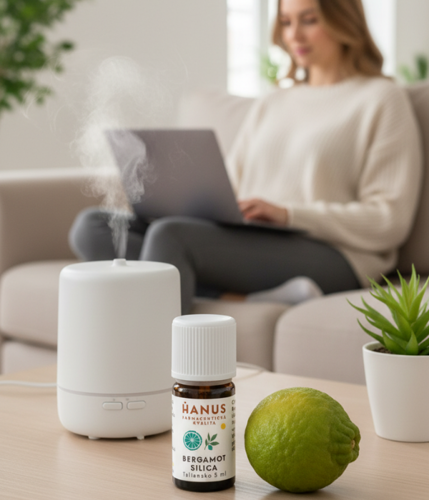 Hanus bergamot esenciálny olej v domácnosti