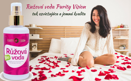 Ružová voda Purity Vision Naturshop