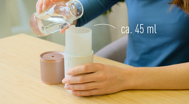 aroma difuzer na cesty použitie