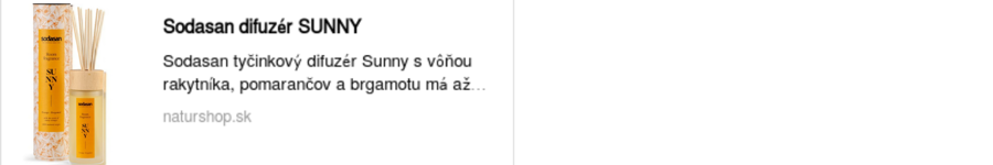 Link na difuzér Sunny Sodasan