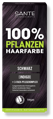 SANTE Farba na vlasy prášková - ČIERNA BLACK, na tmavé hnedé vlasy, 100 g