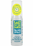Prírodný dezodorant sprej bez vône Salt of the Earth, 50 ml