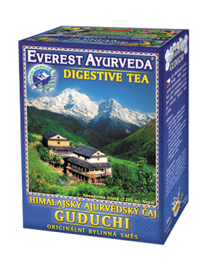 Ajurvédsky himalájsky čaj GUDUCHI na trávenie, 100 g sypaný