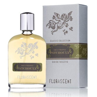 Florascent prírodný ručne vyrábaný parfém Aqua Colonia -  PATCHOULY, pánsky 60-té roky 30 ml