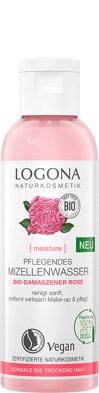 Logona Krémová micelárna voda s damaskou ružou, 30 ml