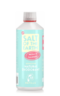 Náhradná náplň sprejový dezodorant MELON & UHORKA, Salt of the Earth, 500ml