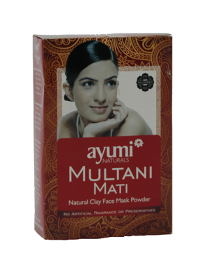 Prášok MULTANI MATI - prírodná pleťová maska AYUMI, 100 g