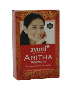Prášok ARITHA - prírodný vlasový šampón AYUMI, 100 g