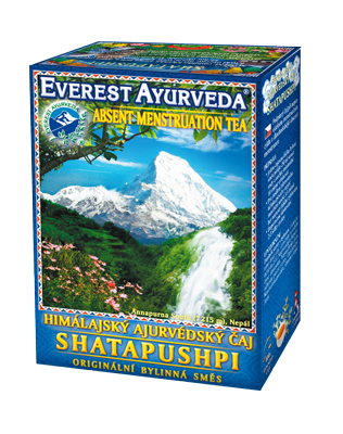 Ajurvédsky himalájsky čaj SHATAPUSHPI absencia menštruácie, 100 g sypaný