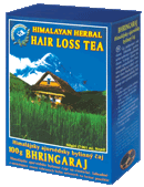 Ajurvédsky himalájsky čaj  BHRINGARAJ na rast vlasov, 100 g sypaný