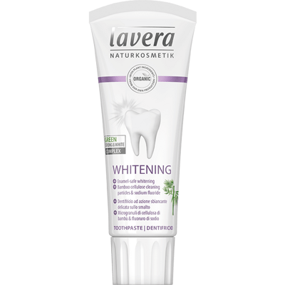 Lavera Zubná pasta bieliaca - s FLUORIDOM, 75 ml