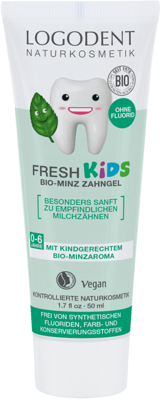 Logona Detský zubný gél FRESH KIDS Mäta, 50 ml