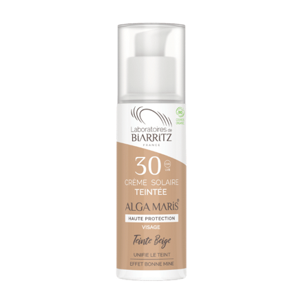 Tónovací krém s faktorom spf 30 BIO Alga Maris, odteň 02 BEIGE, 50ml