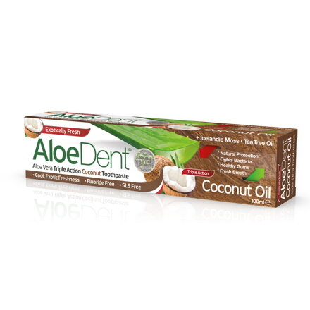AloeDent zubná pasta Coconut Oil, 100ml