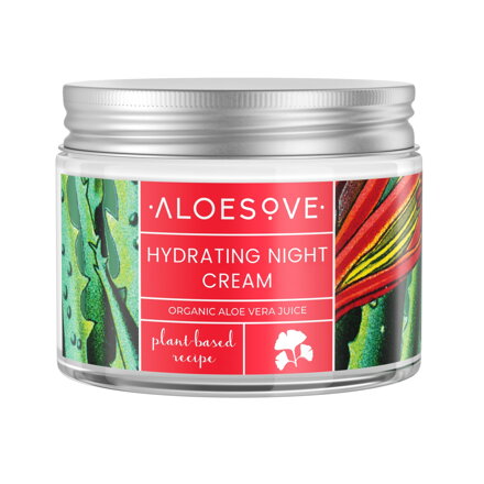 Aloesove Hydratačný NOČNÝ KRÉM s aloe vera, 50ml