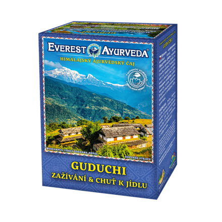 Ajurvédsky himalájsky čaj GUDUCHI na trávenie, 100 g sypaný