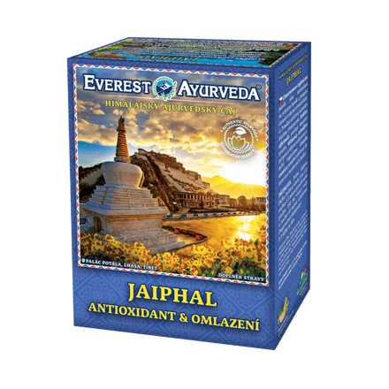 Ajurvédsky himalájsky čaj  JAIPHAL antioxidant a omladenie, 100 g sypaný