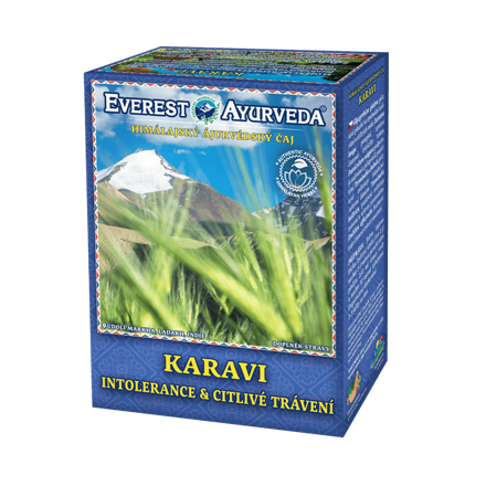 Ajurvédsky himalájsky čaj KARAVI intolerancie, alergie, 100 g sypaný