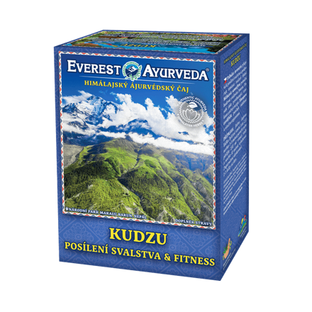 Ajurvédsky himalájsky čaj  KUDZU na posilnenie svalstva a fitness, 100 g sypaný
