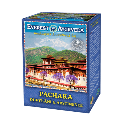 Ajurvédsky himalájsky čaj PACHAKA odvykanie & abstinencia, 100 g sypaný