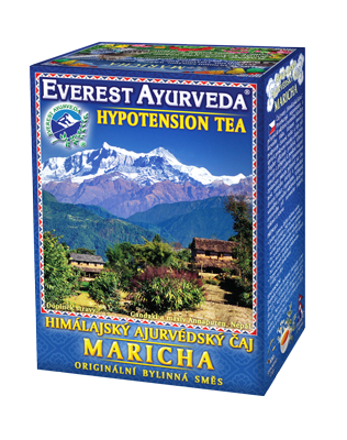 Ajurvédsky himalájsky čaj MARICHA nízky krvný tlak, 100 g sypaný