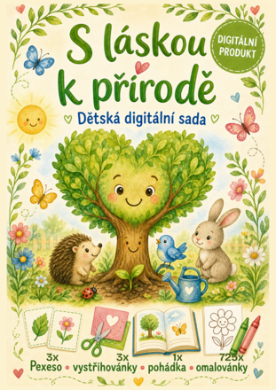 S láskou k přírodě – detská digitální sada, CZ verze
