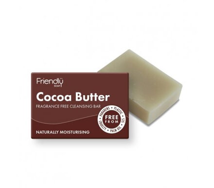 Prírodné tuhé mydlo Friendly Soap Kakaové maslo, bez vône, 95 g