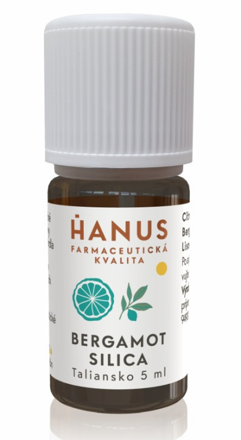 Hanus Esenciálny olej  Bergamot,  silica 5 ml