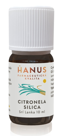 Hanus Esenciálny olej Citronela, silica, 10 ml