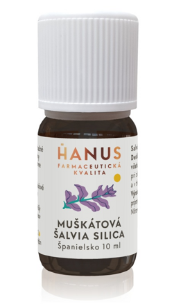 Hanus Esenciálny olej Muškát - šalvia silica, 10 ml