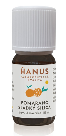 Hanus Esenciálny olej Pomaranč, silica, 10 ml