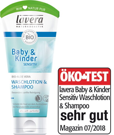 Lavera Detský telový a vlasový šampón Neutral, 200 ml