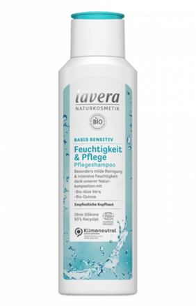 Lavera Hydratačný šampón Moisture & Care Basis Sensitiv, 250 ml