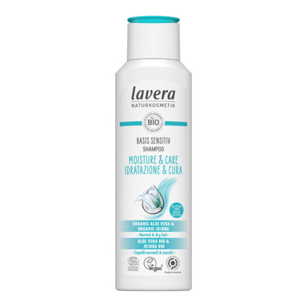 Lavera Hydratačný šampón Moisture & Care Basis Sensitiv, 250 ml