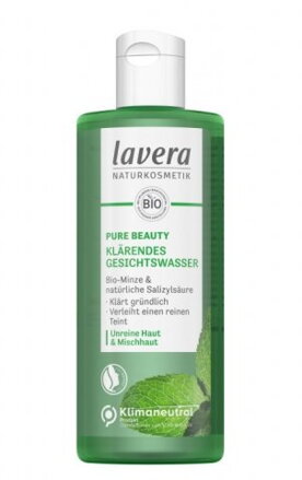 Lavera Čistiace pleťové tonikum Pure Beauty, pre problematickú a zmiešanú pleť, 200 ml