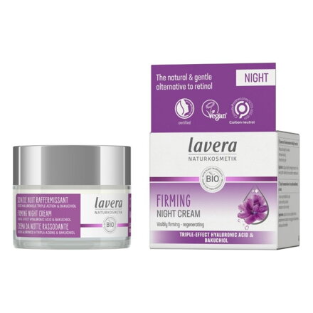 Lavera Spevňujúci nočný krém, 50 ml