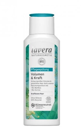 Lavera Kondicionér pre jemné vlasy a objem Volume & Strength, 200 ml