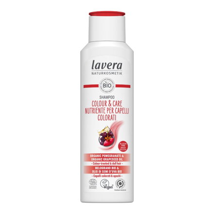 Lavera Šampón na farbené vlasy Colour & Care, 250 ml