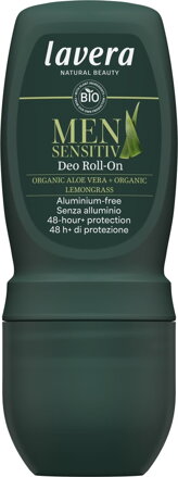 Lavera Men Sensitiv Osviežujúci pánsky guličkový deodorant 48 hodín, 50 ml