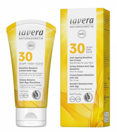 Lavera Sun Opaľovací krém ANTI AGE spf 30 BIO, 50 ml