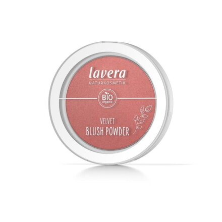 Lavera Zamatová púdrová lícenka 02 - Pink Orchid, 4,5 g